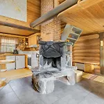 别墅 Laavu 15 Original Log With Sauna *