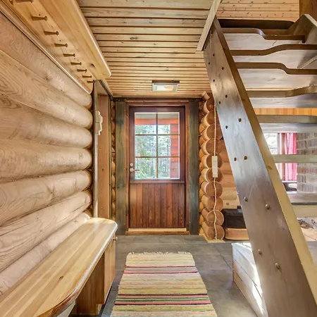 Villa Laavu 15 Original Log With Sauna