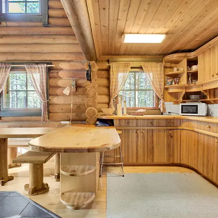 Laavu 15 Original Log With Sauna * Pyhätunturi