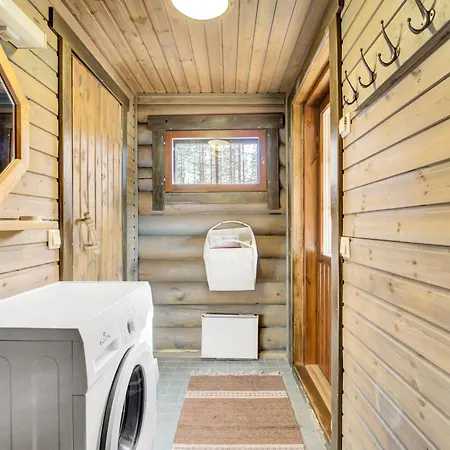 Laavu 15 Original Log With Sauna - Valkea Homes Villa