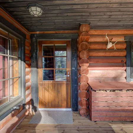 Laavu 15 Original Log With Sauna 빌라 *