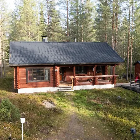 Laavu 15 Original Log With Sauna Villa Pyhatunturi