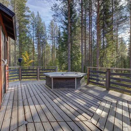 Laavu 15 Original Log With Sauna Villa Pyhatunturi