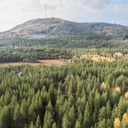 Laavu 15 Original Log With Sauna Villa Pyhatunturi