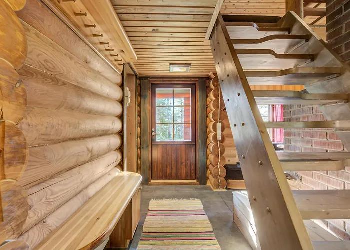 Villa Laavu 15 Original Log With Sauna