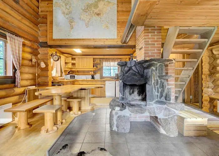 Laavu 15 Original Log With Sauna Villa