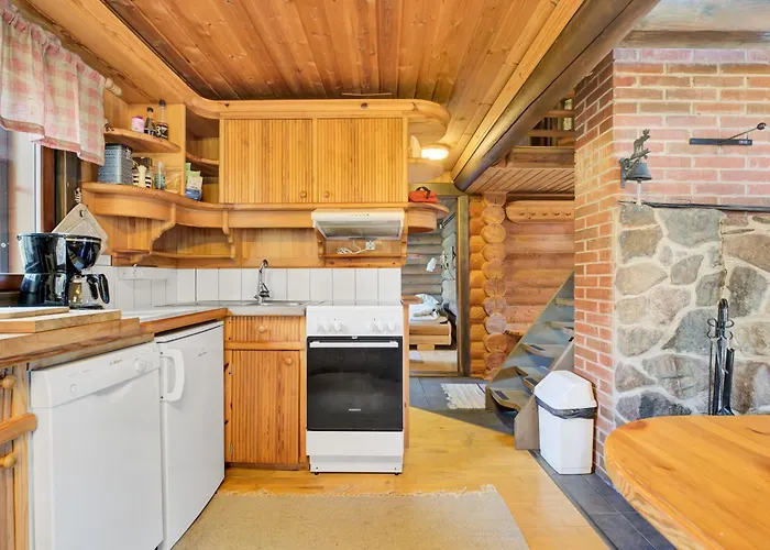 빌라 Laavu 15 Original Log With Sauna