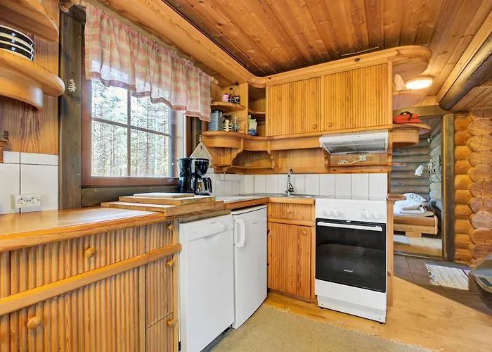 Laavu 15 Original Log With Sauna Villa Pyhätunturi