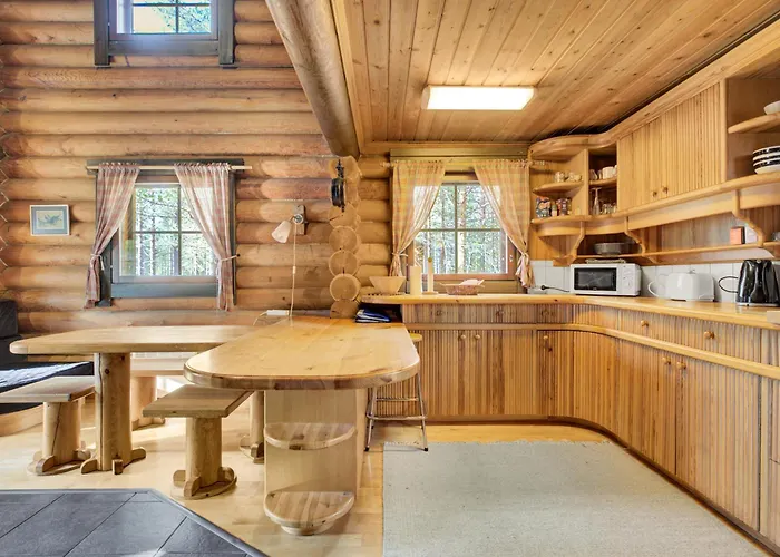 Laavu 15 Original Log With Sauna * Pyhätunturi