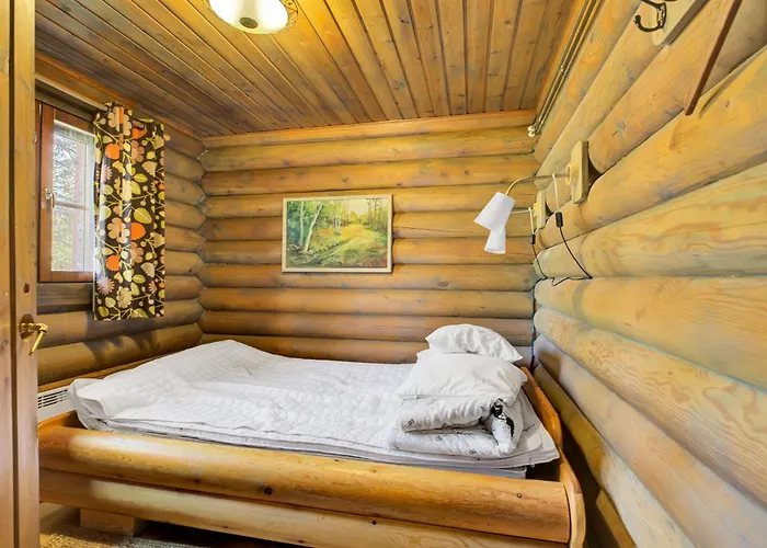 빌라 Laavu 15 Original Log With Sauna 파이하튠튜리