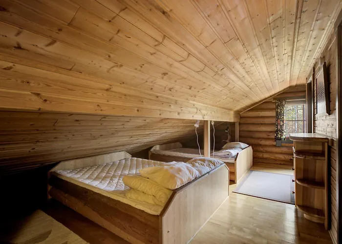 빌라 Laavu 15 Original Log With Sauna 파이하튠튜리