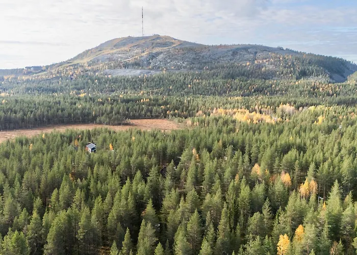 Laavu 15 Original Log With Sauna Villa Pyhätunturi