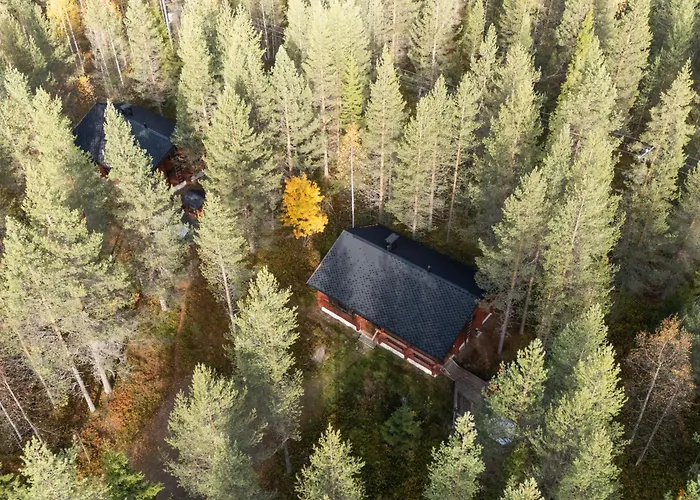 Laavu 15 Original Log With Sauna * Pyhätunturi